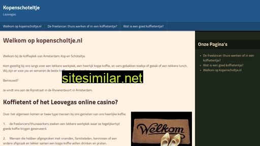 kopenschoteltje.nl alternative sites
