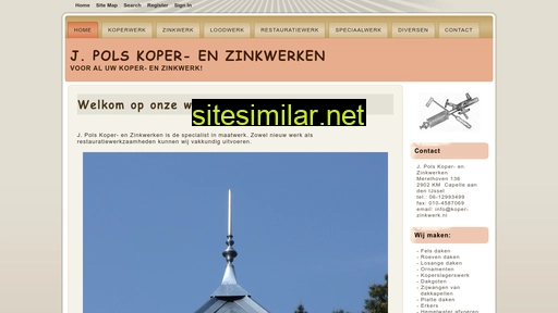 koper-zinkwerk.nl alternative sites