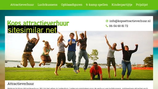 kopsattractieverhuur.nl alternative sites
