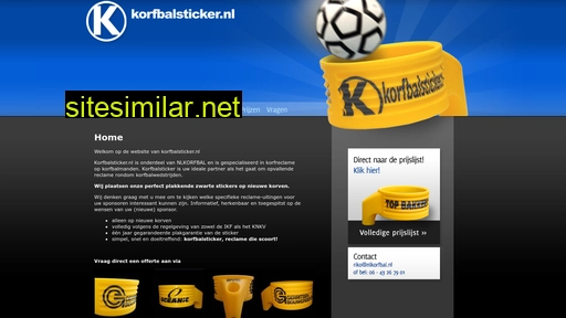korfbalsticker.nl alternative sites