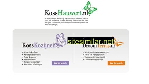 kosshauwert.nl alternative sites