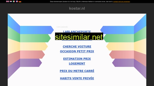 Kostar similar sites