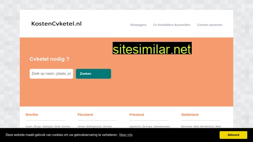 kostencvketel.nl alternative sites