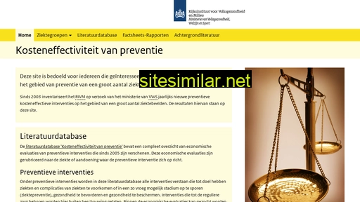 kosteneffectiviteitvanpreventie.nl alternative sites