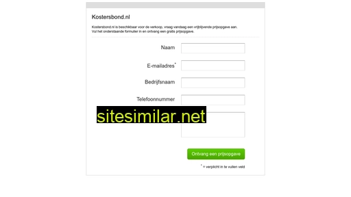 kostersbond.nl alternative sites