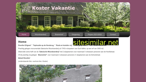 kostervakantie.nl alternative sites