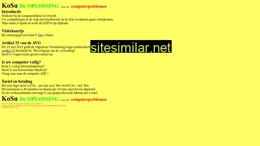 kosu.nl alternative sites