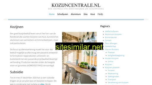 kozijncentrale.nl alternative sites