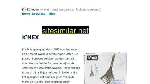k-nex.nl alternative sites