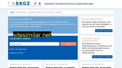 kpzv.nl alternative sites