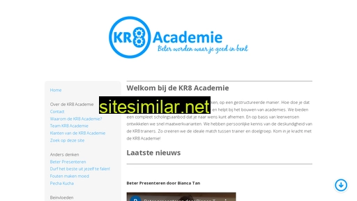 kr8academie.nl alternative sites