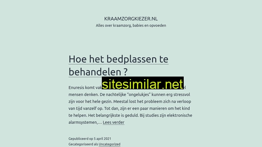 kraamzorgkiezer.nl alternative sites