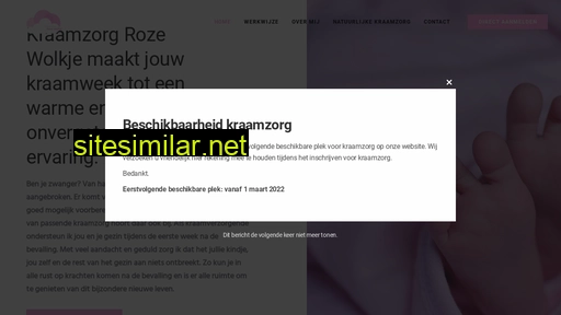 kraamzorgrozewolkje.nl alternative sites