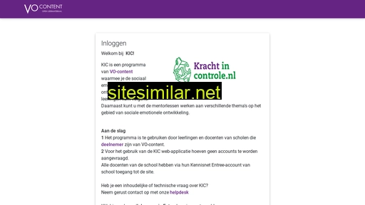 krachtincontrole.nl alternative sites