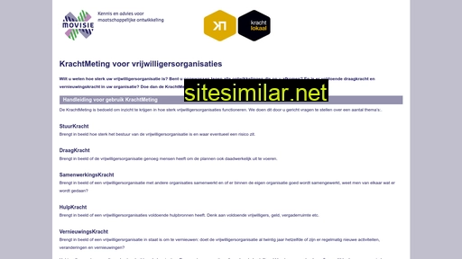 krachtmetingvrijwilligers.nl alternative sites