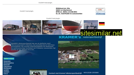 kramerswatersportbedrijf.nl alternative sites