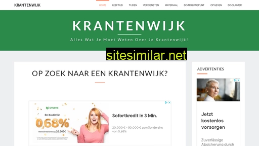 krantenwijk.nl alternative sites