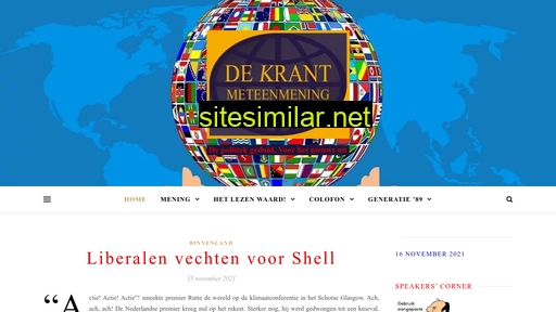 krantmeteenmening.nl alternative sites