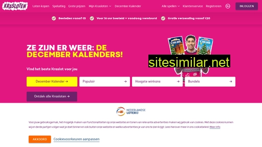 krasloten.nederlandseloterij.nl alternative sites