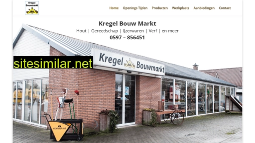 kregelbouwmarkt.nl alternative sites
