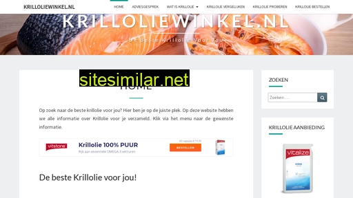 krilloliewinkel.nl alternative sites