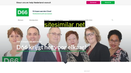 krimpenaandenijssel.d66.nl alternative sites