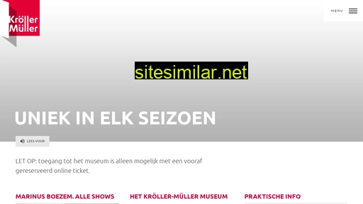 krollermuller.nl alternative sites