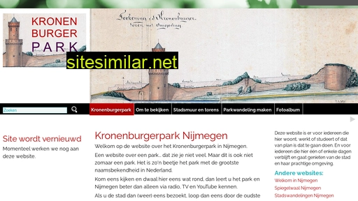 kronenburgerparknijmegen.nl alternative sites