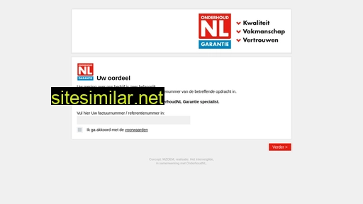 kto.onderhoudnlgarantiebedrijf.nl alternative sites