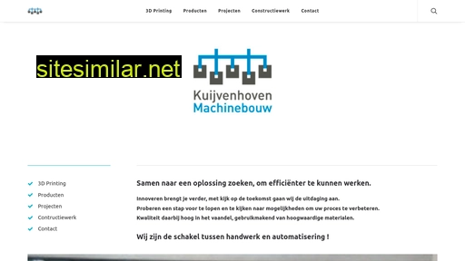kuijvenhovenmachinebouw.nl alternative sites