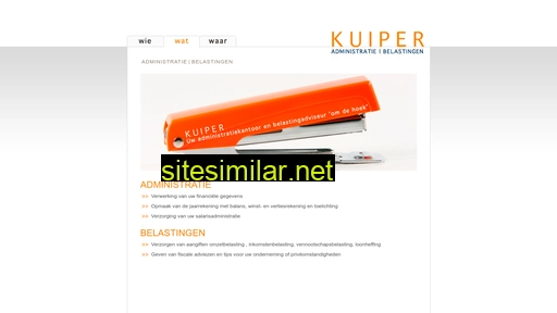 kuiper-admin.nl alternative sites