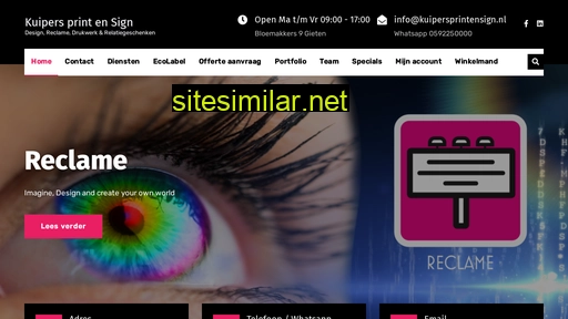 kuipersprintensign.nl alternative sites