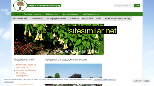 kuipplantenvereniging.nl alternative sites