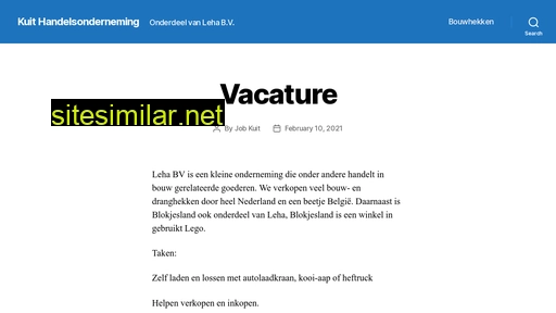 kuithandelsonderneming.nl alternative sites