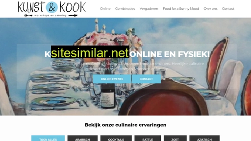 kunstenkook.nl alternative sites
