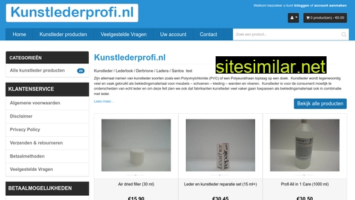 kunstlederprofi.nl alternative sites