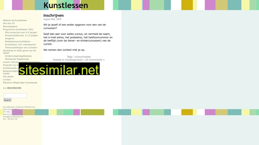 kunstlessen.nl alternative sites