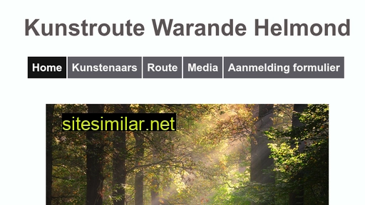 kunstroutewarande.nl alternative sites