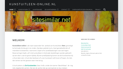 Kunstuitleen-online similar sites
