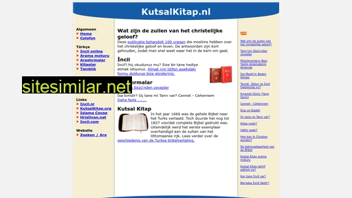 kutsalkitap.nl alternative sites