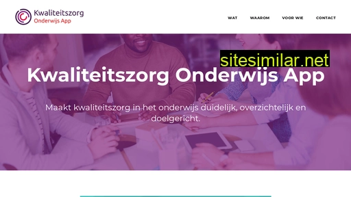 kwaliteitszorgonderwijsapp.nl alternative sites