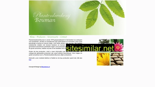 kwekerijbouman.nl alternative sites