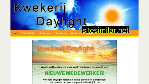 kwekerijdaylight.nl alternative sites