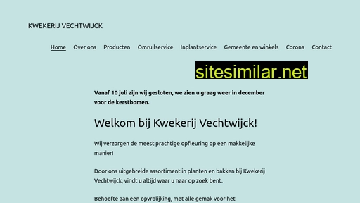 kwekerijvechtwijck.nl alternative sites