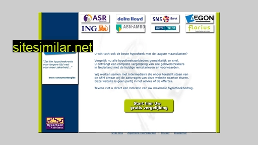 laagste-rentetarieven.nl alternative sites