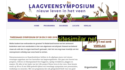 Laagveensymposium similar sites