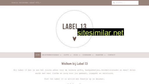 Label-13 similar sites