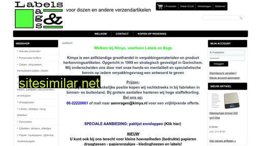 labels-bags.nl alternative sites