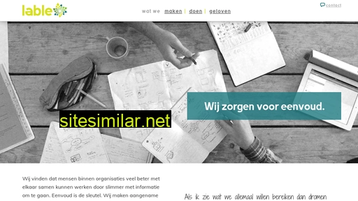 lable.nl alternative sites