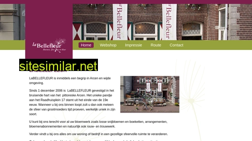 labellefleurarcen.nl alternative sites